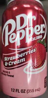 DR PEPPERS STRW. CREAM LATA X 355 ML