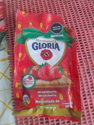GLORIA MERMELADA FRESA X 90 GR