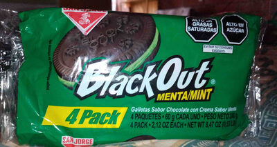 SAN JORGE BLACKOUT MENTA X 60GR