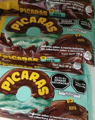 PICARAS GALLETA MENTA X 38 GR