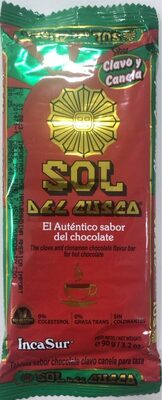 SOL DEL CUZCO CHOC TABLETA X 90 GR