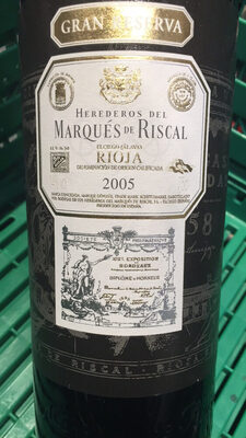 MARQUES DE RISCAL GRAN RESERVA X 750ML