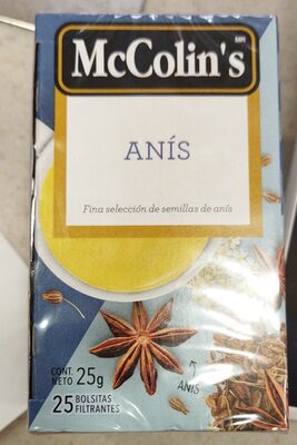 MC COLINS ANIS  X 25 GR