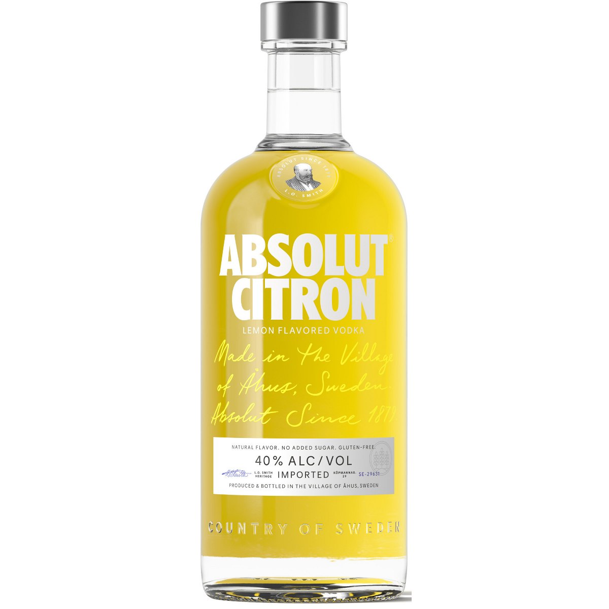 ABSOLUT VODKA CITRON X 750 ML