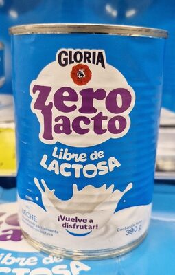 GLORIA LECHE SIN LACTOSA X 390 GR