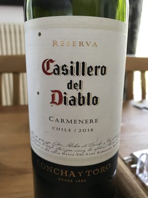 CASILLERO DEL DIABLO CARMENERE X 750ML