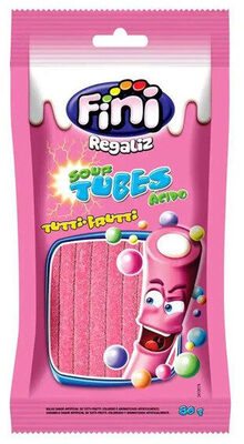FINI REGALIZ TUTTI FRUTTI ACIDO TUB X 80 GR