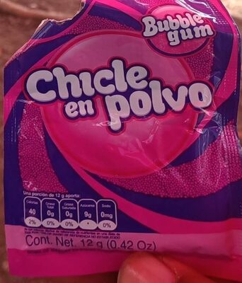 OKA LOKA CHICLE EN POLVO ROSADA X 12 GR