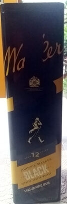 JOHNNIE WALKER BLACK LABEL X 1 LT