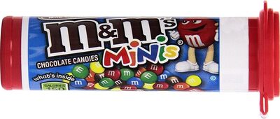 M&MS MINIS TUBULAR X 30 GR