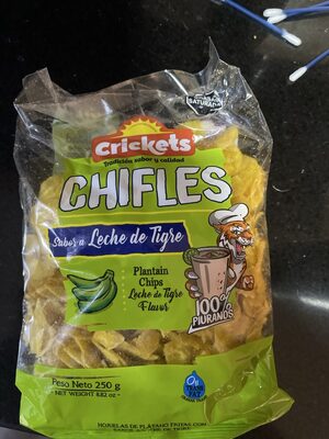 CRICKETS CHIFLES LECHE DE TIGRE X 250 GR