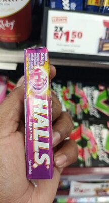 HALLS FRUIT MIX X 25.2 GR