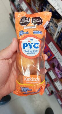 PYC KEKITOS NARANJA 3 X 90 GR