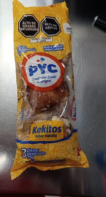 PYC KEKITOS VAINILLA 3 X 90 GR