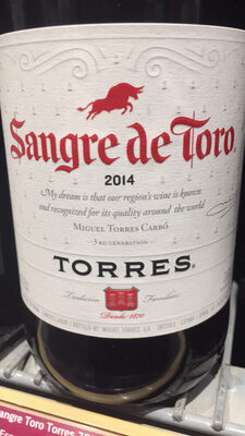 SANGRE DE TORO ORIGINAL X 750 ML.