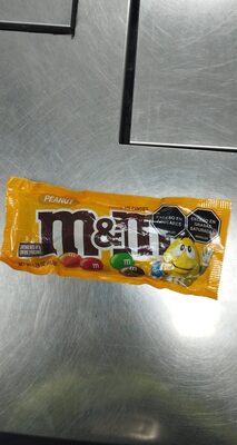 M&M PEANUT AMARILLO X 45 GR