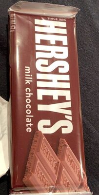 HERSHEYS MILK CHOCOLATE X 43GR