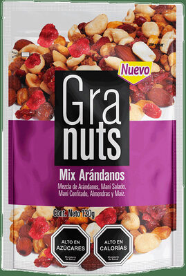 GRANUTS ARANDANOS X 180 GR