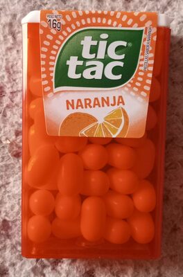 TIC TAC NARANJA X 16 GR