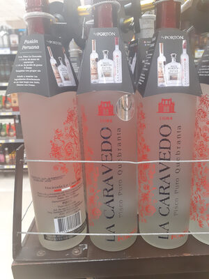 LA CARAVEDO PISCO PURO QUEBRANTA X 750ML
