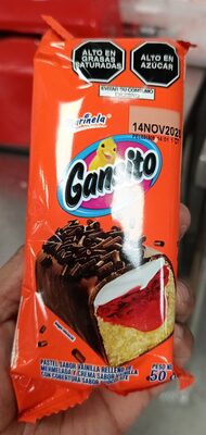 BIMBO MARINELA GANSITO FRESA X 50 GR
