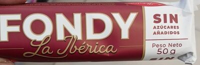 LA IBERICA FONDY SIN AZUCAR X 50 GR