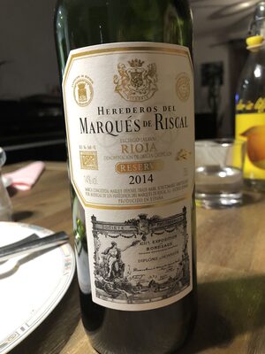 MARQUEZ DE RISCAL TINTO RESERVA X 750 ML
