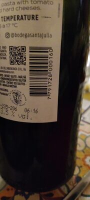 SANTA JULIA VINO MALBEC X 750ML