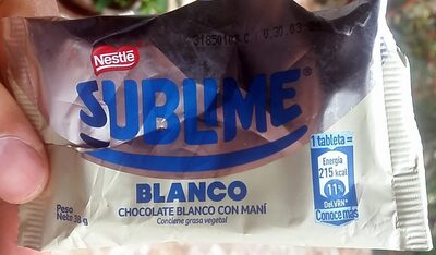 SUBLIME BLANCO X 38GR