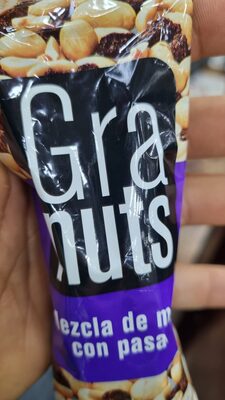 GRANUTS MEZCLA MANI PASAS X 50 GR