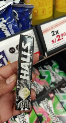 HALLS NEGRO STRONG X 24.75GR