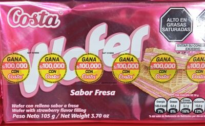 WAFER FRESA X 105 GR