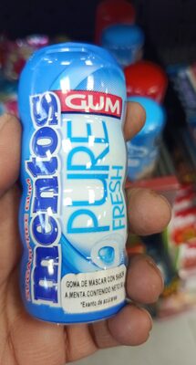 MENTOS PURE MINT AZUL X 30 GR