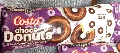COSTA CHOCO DONUTS X 33 GR