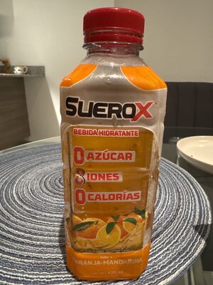 SUERO X NARANJA X 630 ML