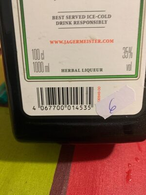 JAGERMEISTER X 1 LT