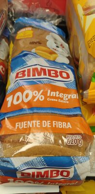 BIMBO PAN INTEGRAL  X 620 GR