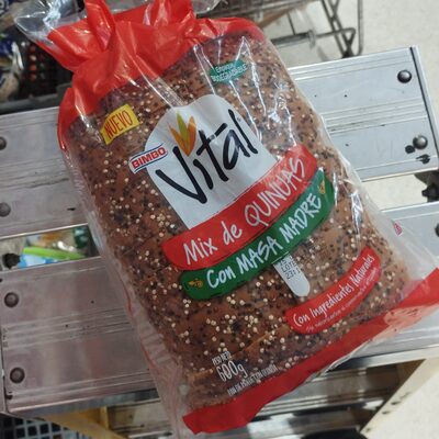 BIMBO PAN VITAL QUINUAS X 600 GR