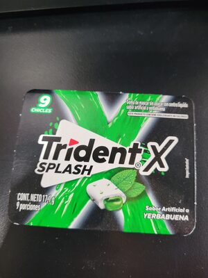 TRIDENTX SPLASH YERBAB. X 17.10GR