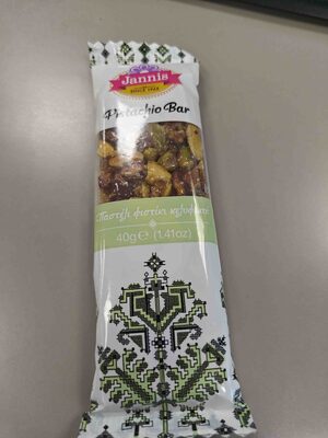 JANNIS PISTACHO BARRA X 40GR