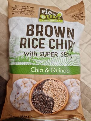 RICE UP CHIA Y QUINUA X 60GR