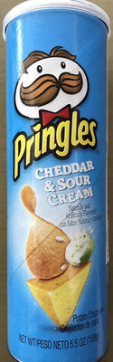 PRINGLES CHEDDAR SOURYCREAM X 158GR