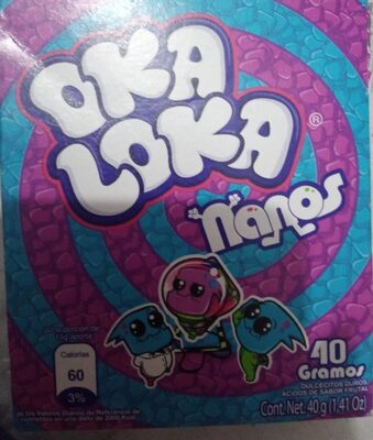 OKA LOKA NANOS MORA AZUL X 40 GR