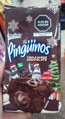 MARINELA PINGUINO TRIPLE CHOCLATE X 80 GR
